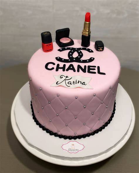 chanel makeup birthday cake|chanel cake design youtube.